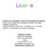 fondant licorne arriere