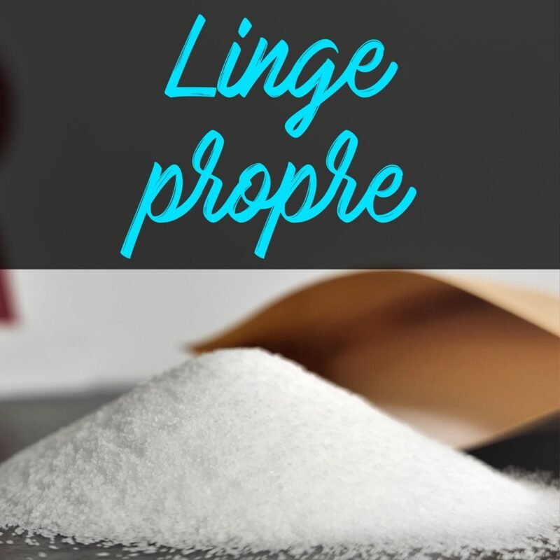 poudre linge propre