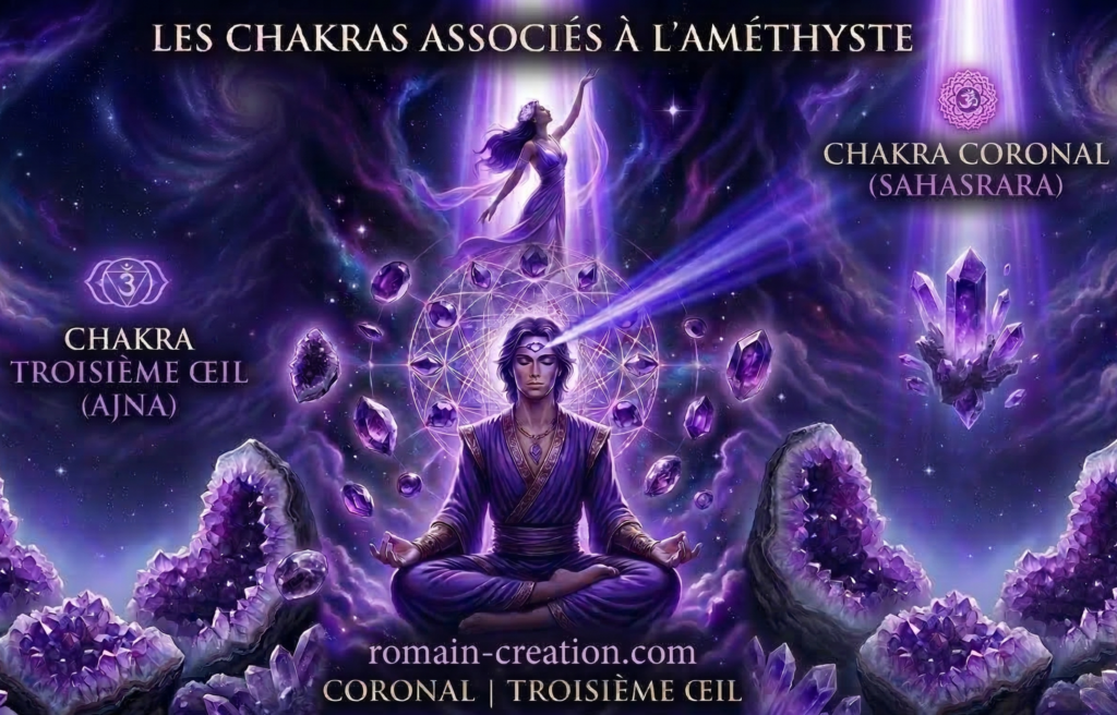 2 Chakras associés à l'améthyste