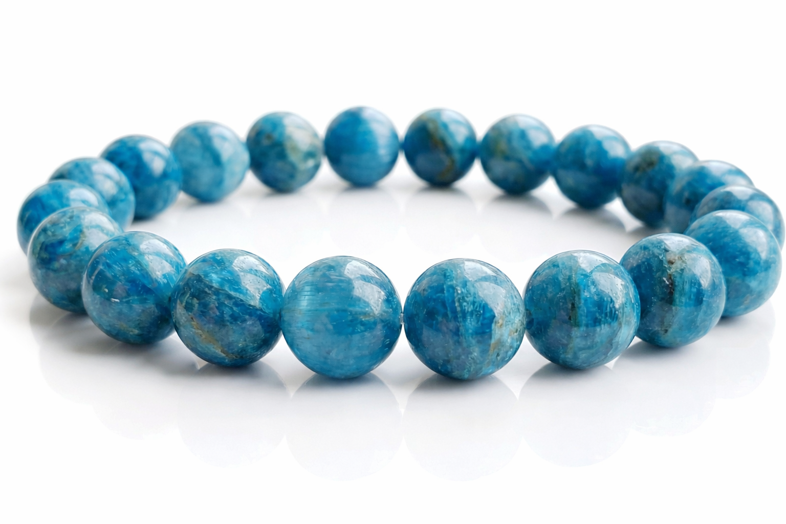 Bracelet Apatite bleue