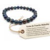 Bracelet Azurite Malachite et vertus par romain-creation.com