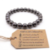 Bracelet lithothérapie Hematite AB Romain Creation