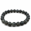 Bracelet labradorite noire