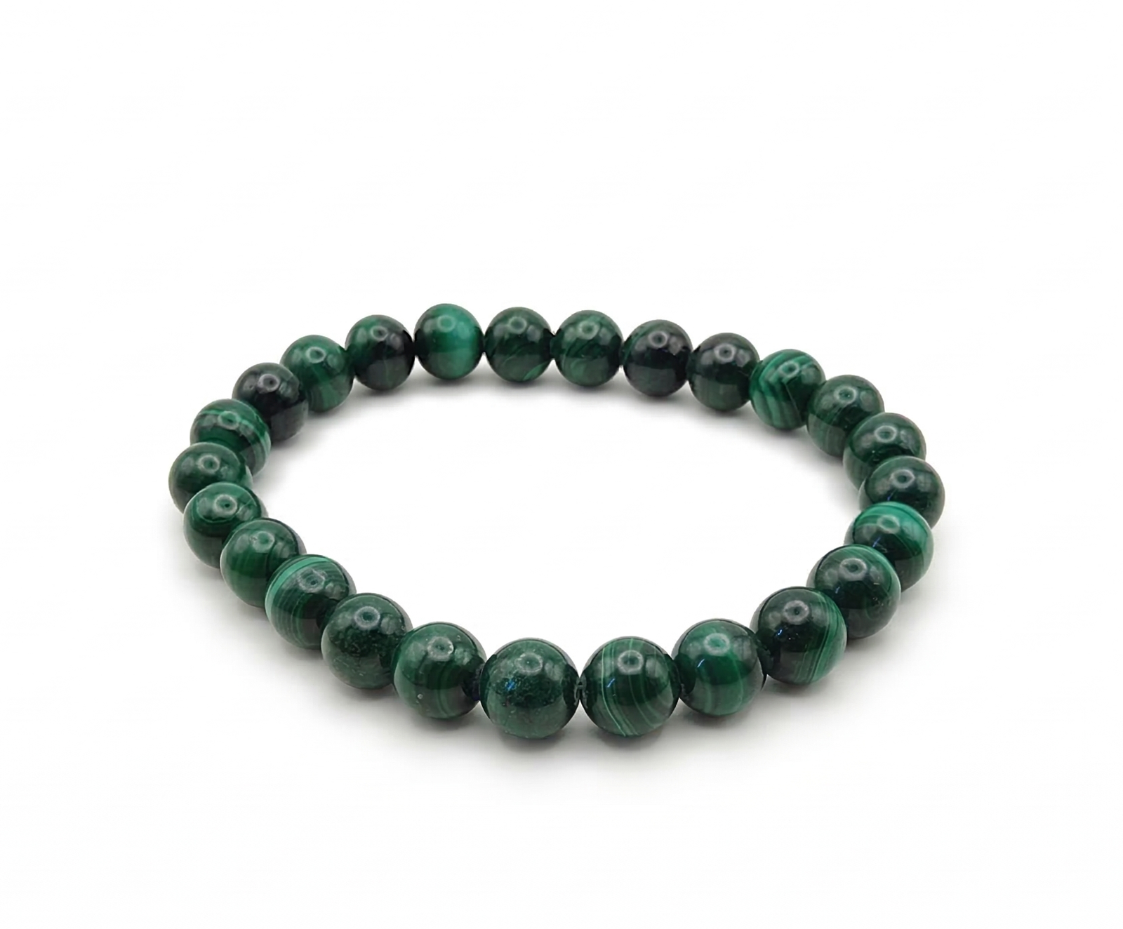 Bracelet lithothérapie malachite