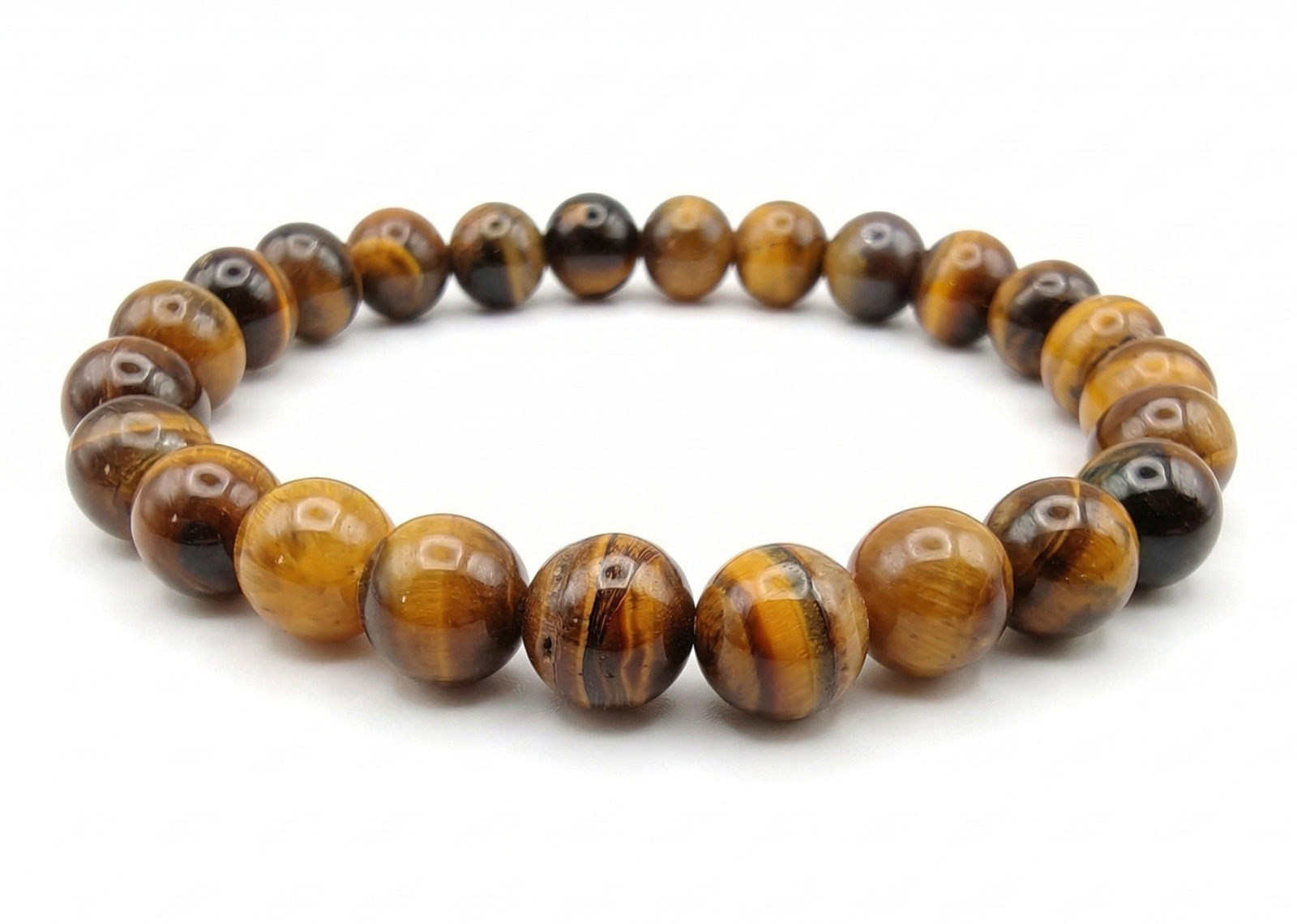 Bracelet lithothérapie oeil de tigre