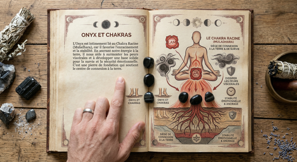 Chakras de l'Onyx par romain-creation.com