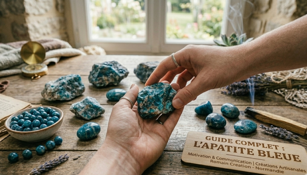 Guide Apatite Bleue Lithothérapie