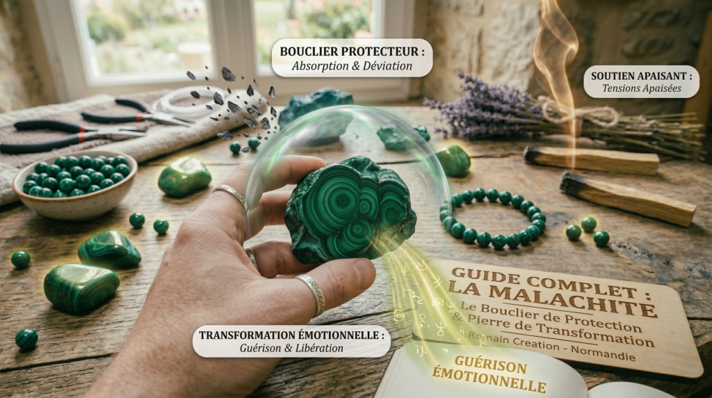 Les vertus liés à la Malachite