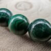 Perles de Malachite en détail