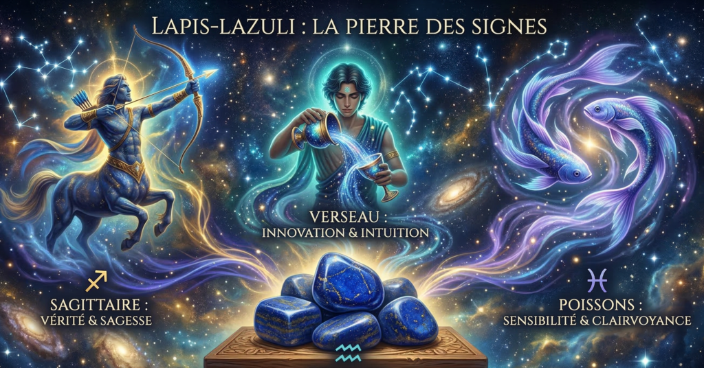 Signes astrologiques liés au lapis lazuli