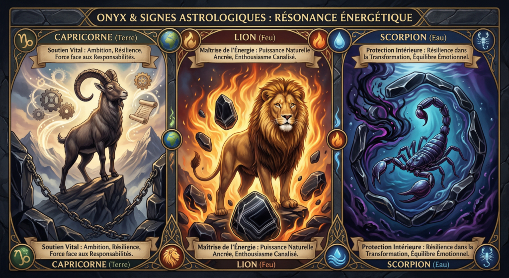 Signes astrologiques de l'Onyx par romain-creation