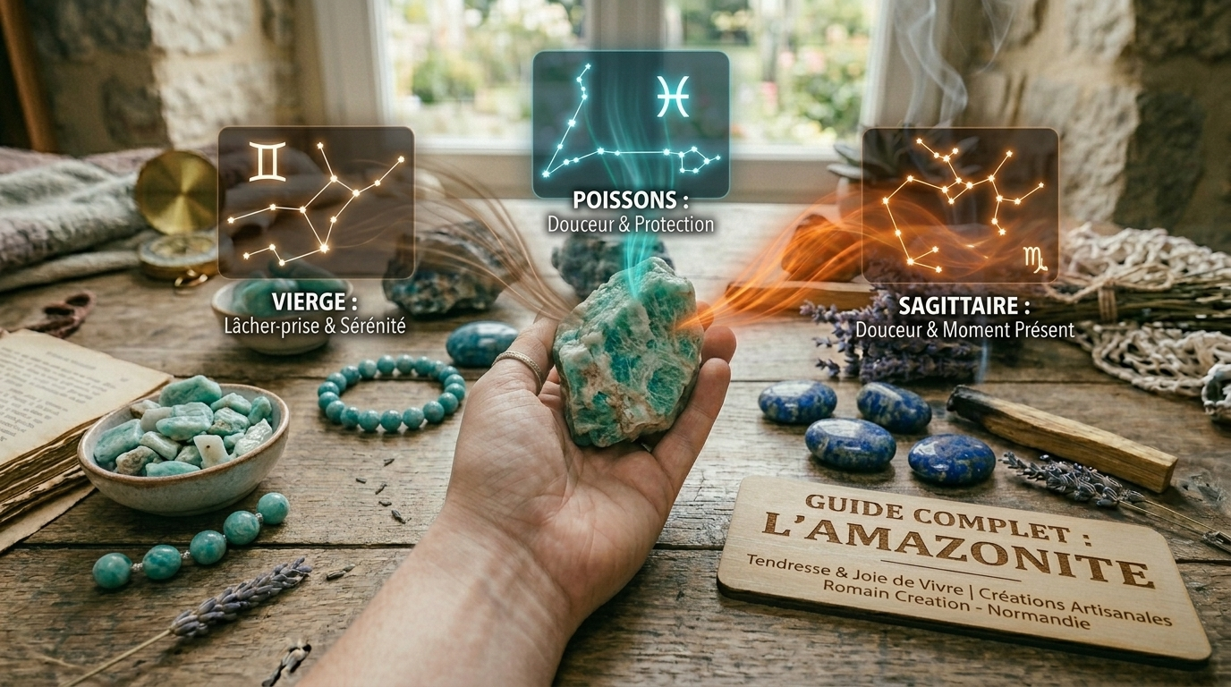 Signes astrologiques liés à l'amazonite Signes astrologiques liés à l'amazonite