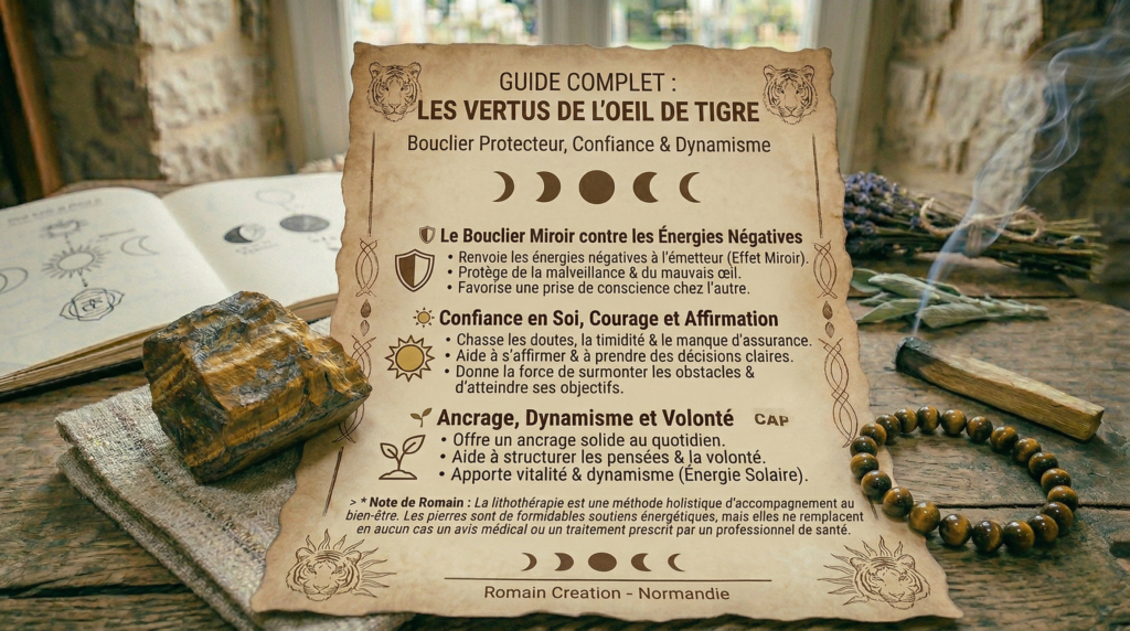 Vertus liés à l'oeil de tigre