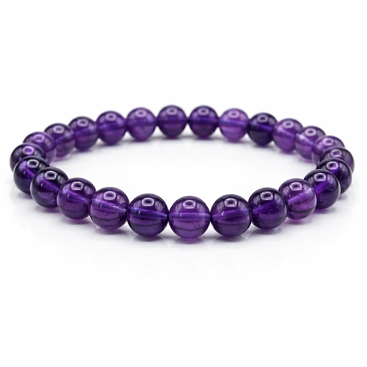 bracelet amethyste uruguay grade A+