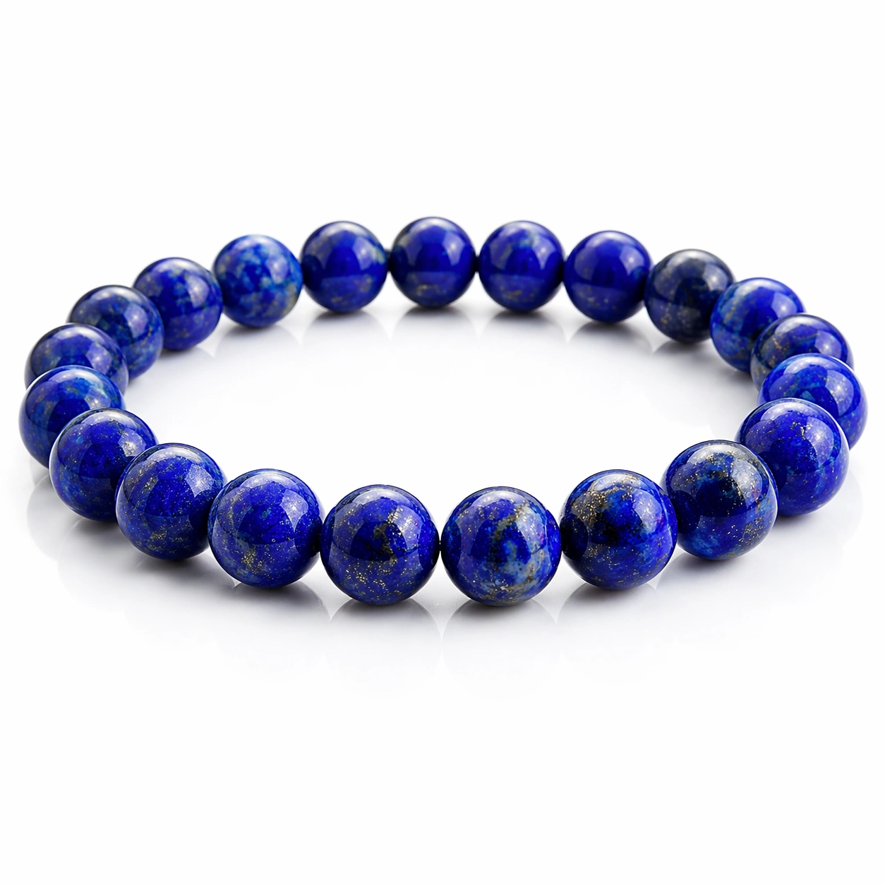 Bracelet lapis lazuli grade AA Romain Creation