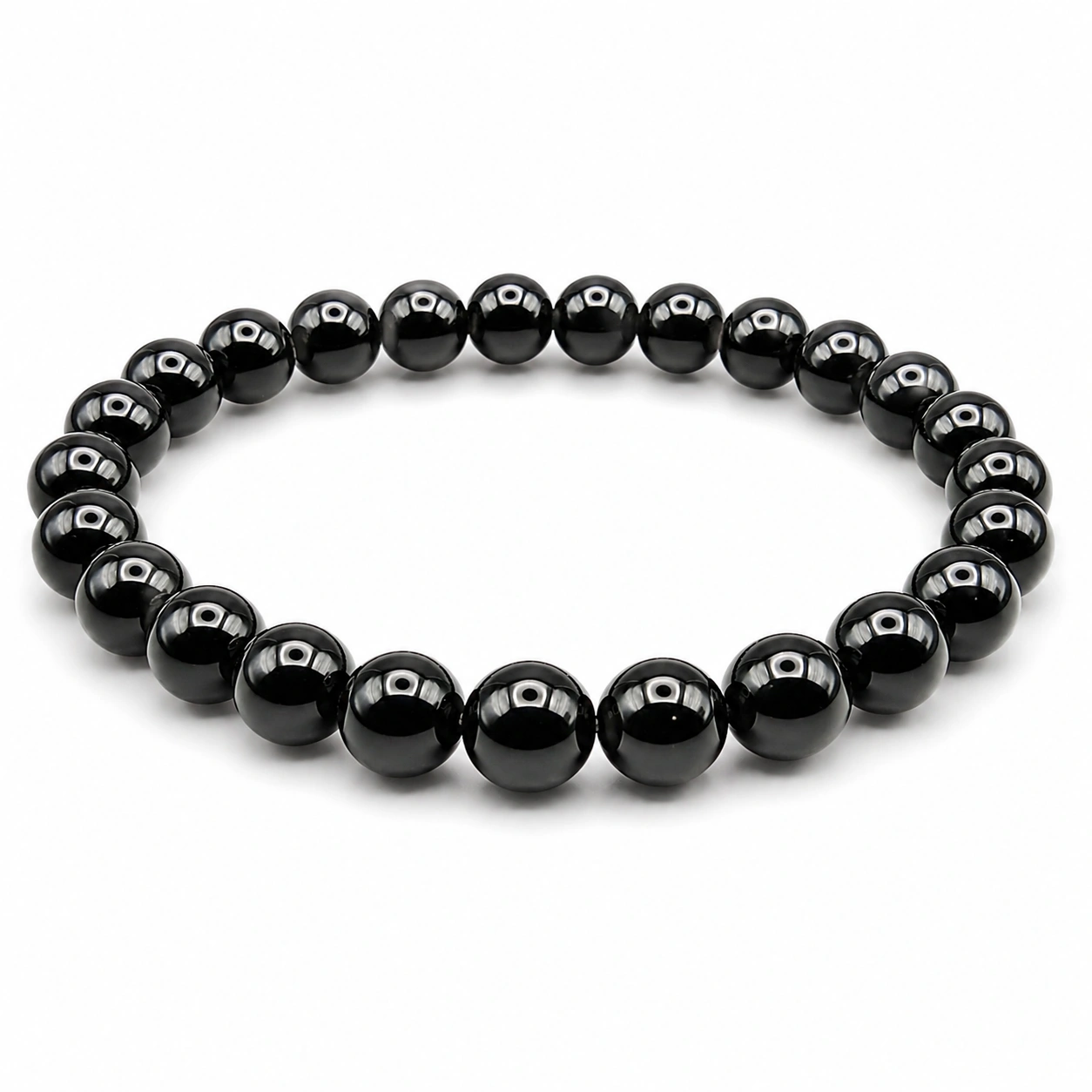 bracelet obsidienne noire grade A