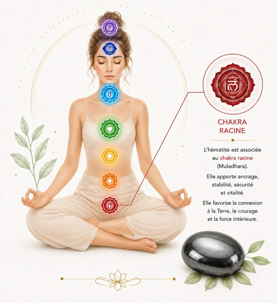 chakra racine hematite par romain creation chakra racine hematite par romain creation