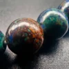 Détails perles Azurite Malachite par Romain Creation