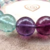 Details perles Bracelet Fluorine Multicolore Details perles Bracelet Fluorine Multicolore