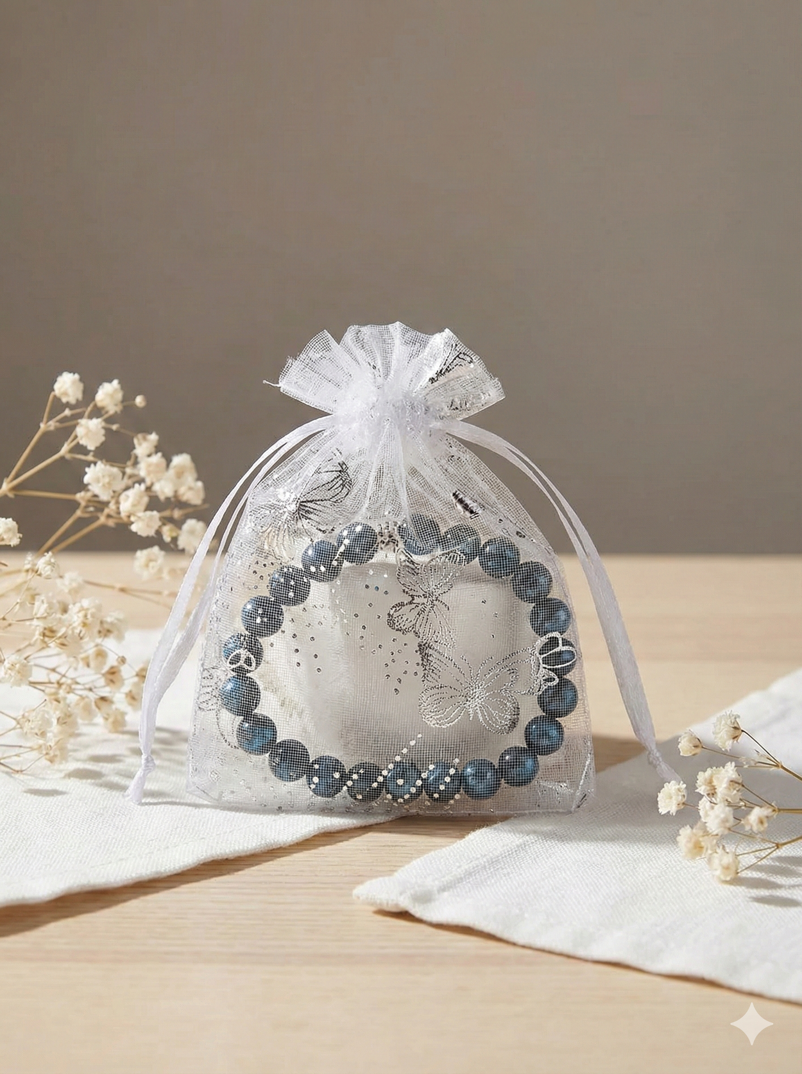 Bracelet Oeil de Faucon – Perles 8mm – Grade AA 3 Bracelet en perles d'œil de faucon