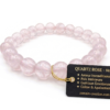 Bracelet Quartz Rose et vertus Par Romain Creation