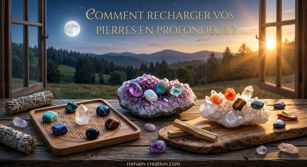 Comment recharger pierre lithotherapie par romain creation