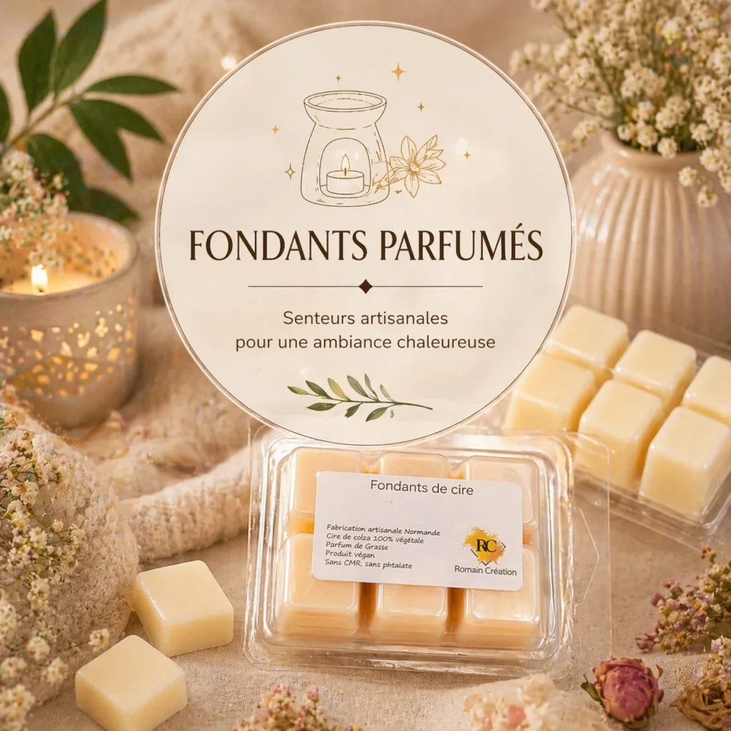 Categorie fondants parfumes par Romain Creation