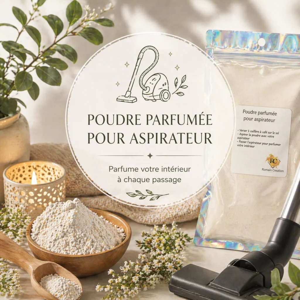 Catégorie Poudre parfumée aspirateur Romain Creation