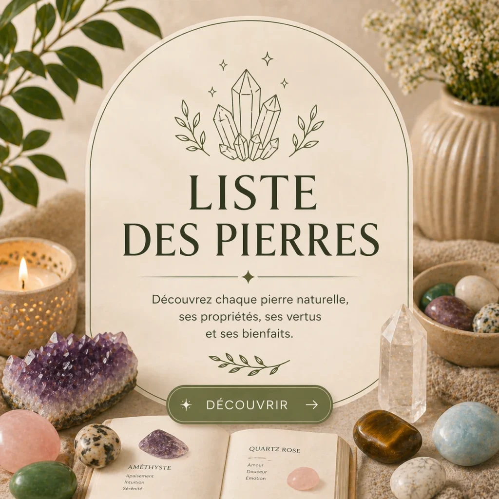 Liste des Pierres Naturelles
