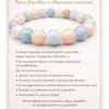 Bracelet en Beryls Grade AA et vertus par Romain Creation Bracelet en Beryls Grade AA et vertus par Romain Creation