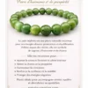 Bracelet Jade Nephrite AA et vertus par Romain Creation Bracelet Jade Nephrite AA et vertus par Romain Creation
