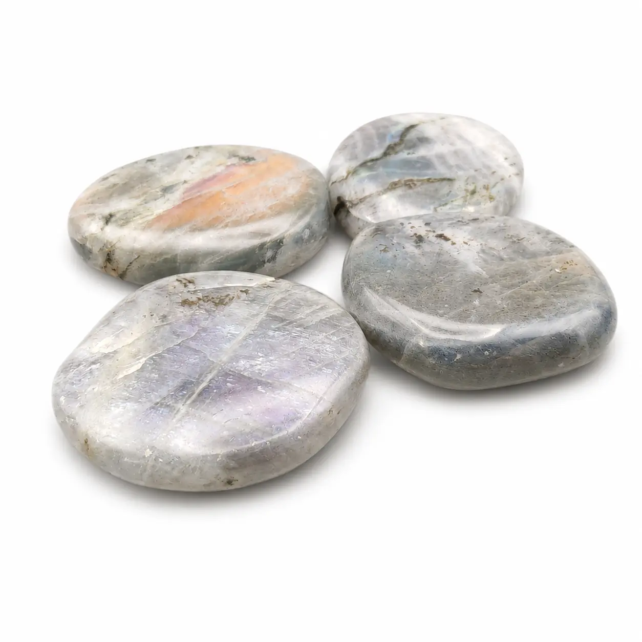 pierre plate labradorite violette madagascar grade aa romain creation
