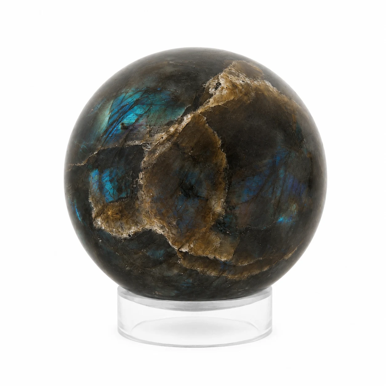 Sphere labradorite madagascar 7 cm grade A