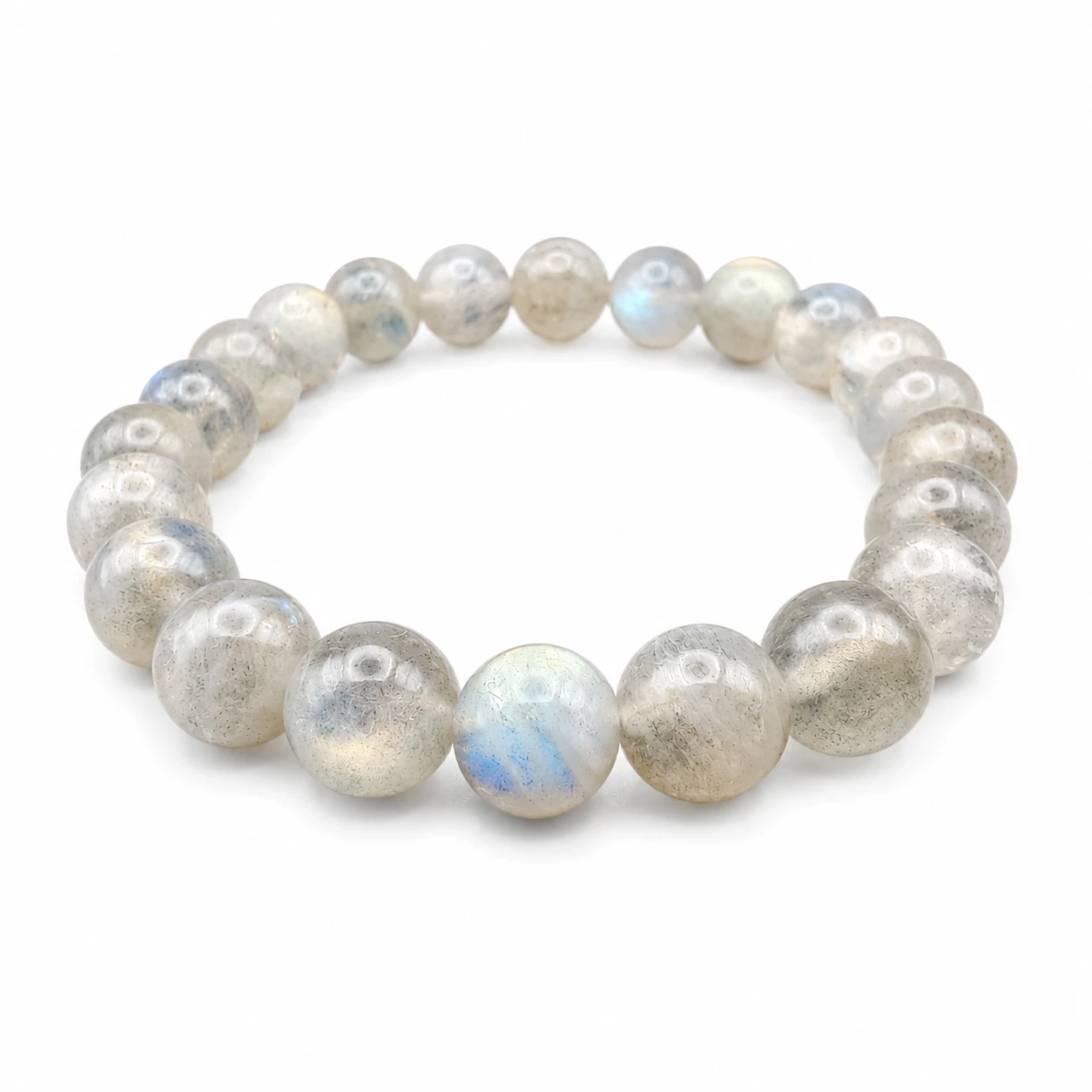 Bracelet labradorite 8 mm grade AA+