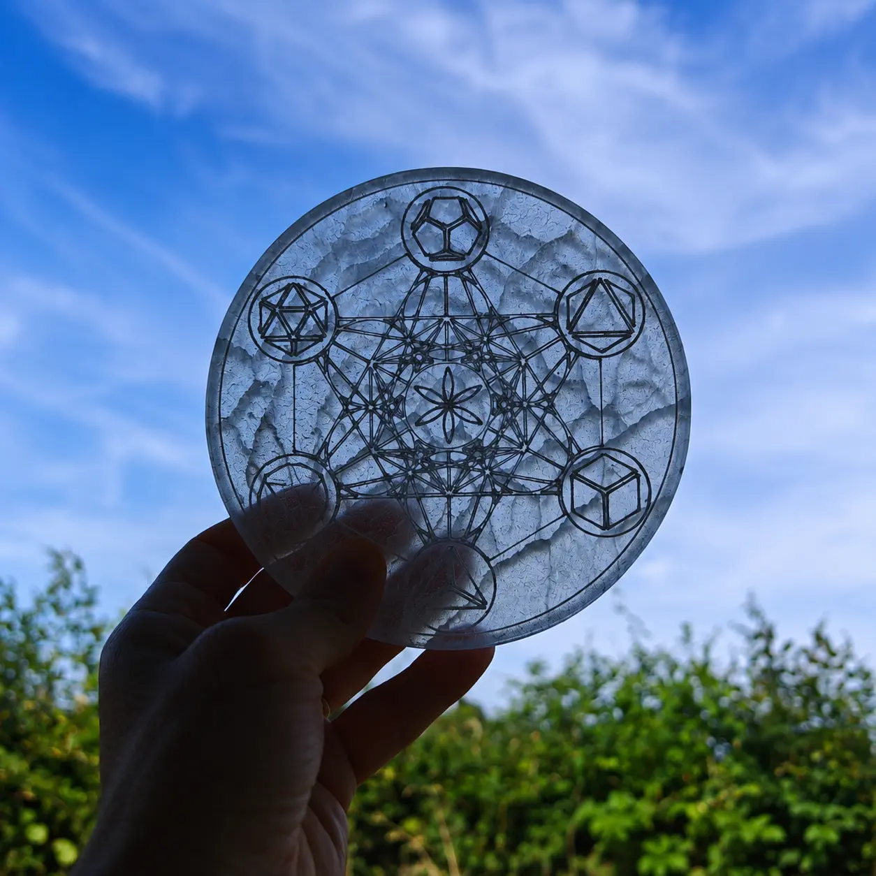 tranparence plaque rechargement selenite metatron cm